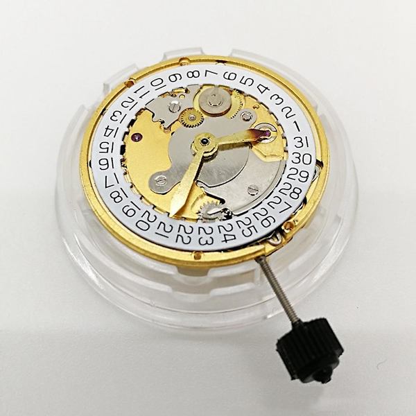 ETa 2824 Mekanisk Automatisk Urverk Ersättning Datumvisning Klockreparation Verktyg Guld