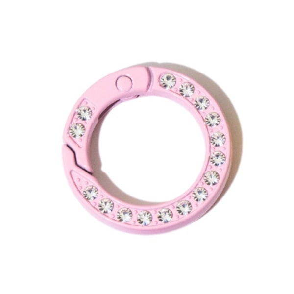 5 st fjäder O-ring spännen Diamant karbinhake 2 2 2