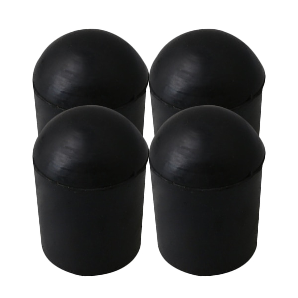28x20 mm ändpin gummitipp för kontrabas musikaliska tillbehör set om 4