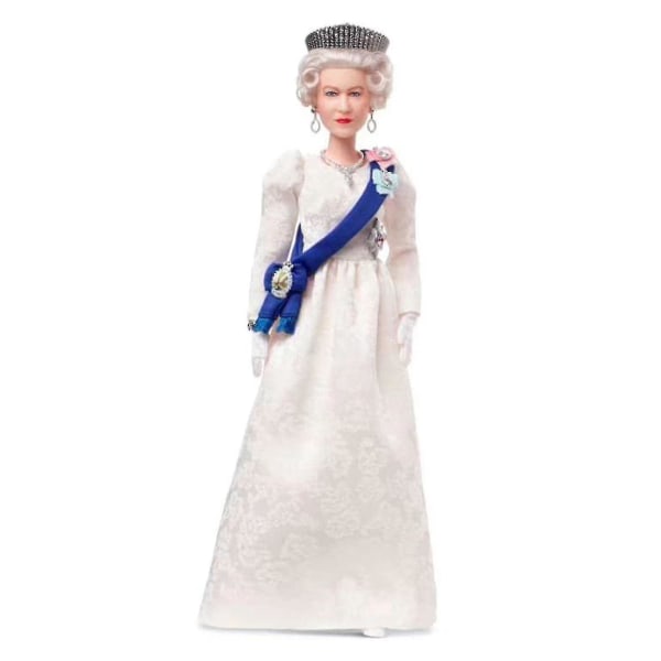 Barbie Signatur Queen Elizabeth Ii Platinum Jubilee Doll Leketøy Harpiks Jubileumsdukke Samlere Gave
