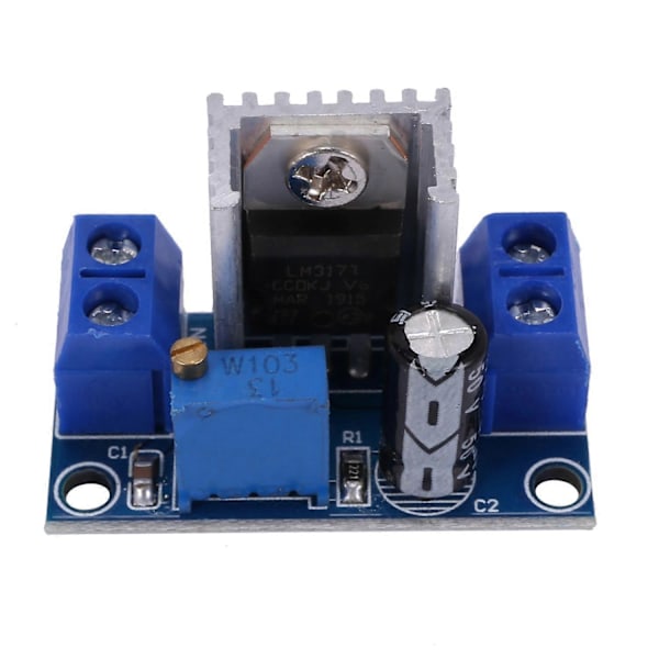 LM317 DC-DC 1.5A 1.2-37V Justerbar Strømforsyningskort DC Konverter Modul Justerbar Lineær Spænding