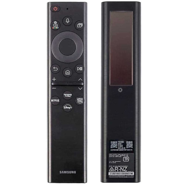 Bn59-01385b För Samsung Uppladdningsbar Solar Voice Qled TV-fjärrkontroll Qn55qn90bd