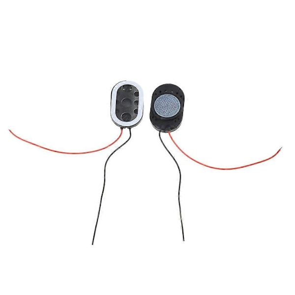 2 st Mini Audio 2415 8ohm 1W Högtalare med Kabel för Bärbar DIY Reparation
