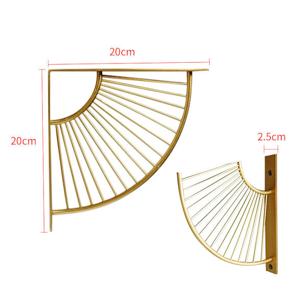 Rautakiinnikkeet seinävarastohyllyyn z-kiinnikkeet i-kulta, 15*15cm, 1 pari