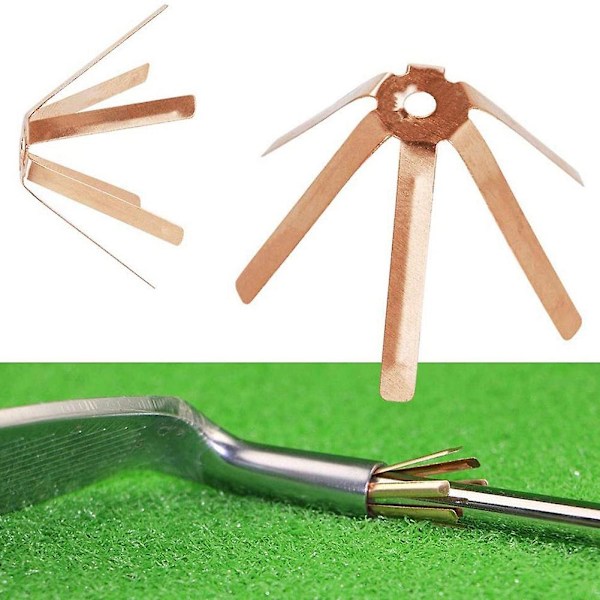 20 stk. Universal Messing Golf Adapter Afstandsstykker Shims Passer Til 0,335 Golf Skafter Shim Adapter Golfklub Skaft