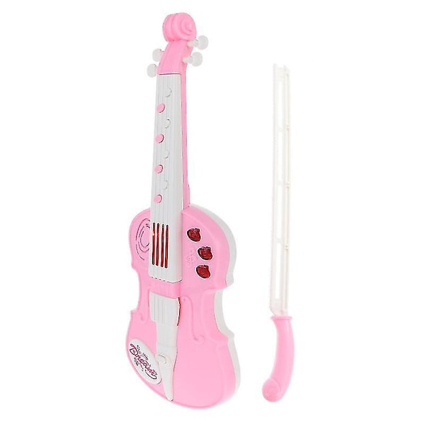 36X13.5cm Vaaleanpunainen Leikkikkeittiö & Leikkiruoka Lapsille Emulointi Koulutus Viulu Leikki Luova Musiikki Instrumentti
