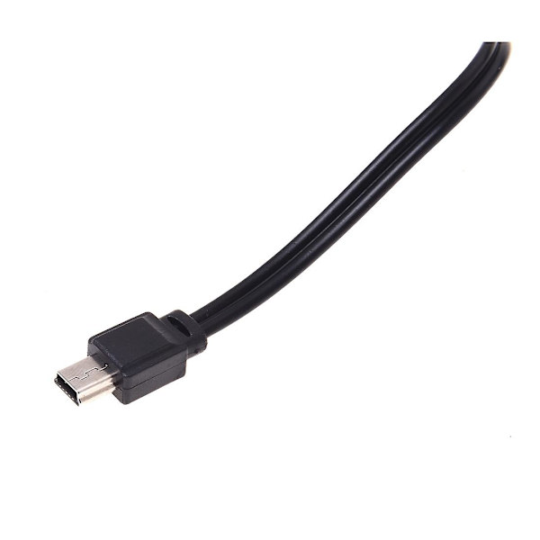 3,5 mm Aux USB2.0 Han Mini 5-polet USB Bærbar Højttaler Lydkabel