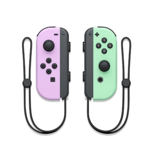 Nintendo switch JOY CON är kompatibel med original fitness Bluetooth kontroller NES spel vänster och höger små handtag purple green