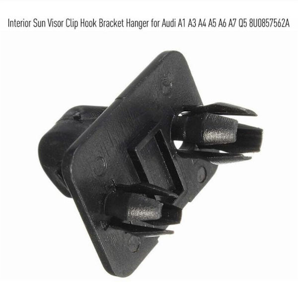 Audi A1 A3 A4 A5 A6 A7 Q5 Solskyddsklipp för montering i bil 8U0857562A (Svart)