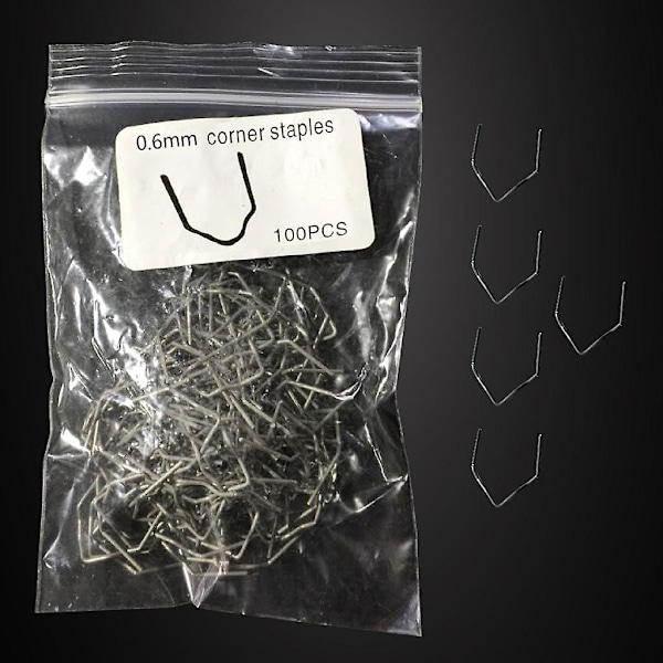 Plastsvets Svets Klammer Värmepistol Stötfångare Sprickreparationsverktyg Maskin Häftapparat