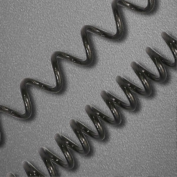Fiskesnor Mistet Reb Anti-tabt Spiral Fjeder Lokkemiddel Tang Line Elastisk Spole Strækline