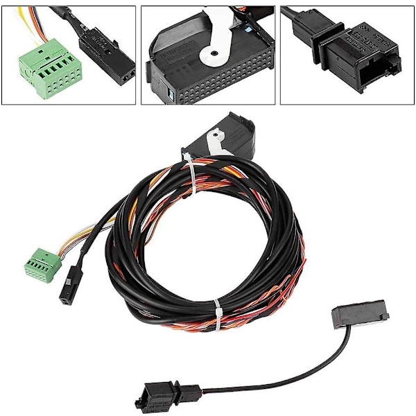 Bluetooth-modul kabelmikrofon til bil, ledningsnet til Golf 6 Magotan RCD510 RNS510 8X0035447A