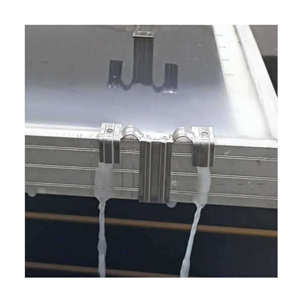 20 stk solcellepanel dreneringsklemme overflateplate solcellepanel vannavløpsklemme for solcellepanel drenering 30mm
