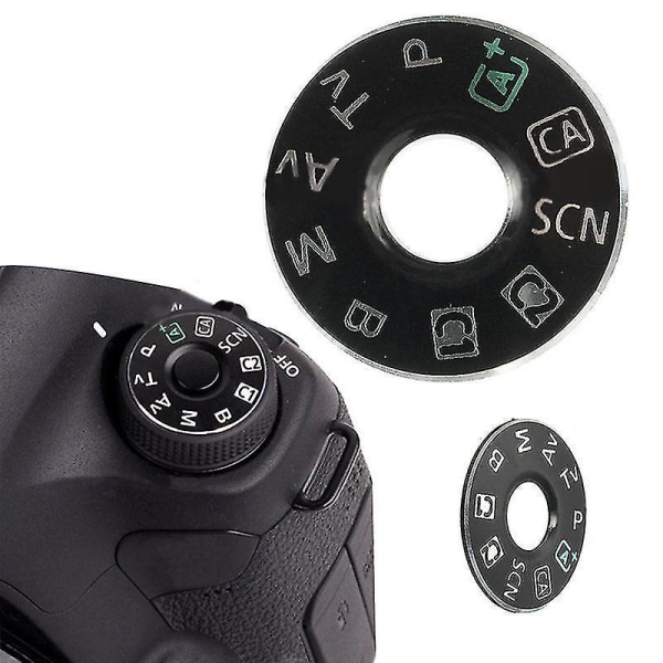 Til Canon Eos 6d Kamera Funktionsvælger Mode Plade Interface Cap Button Repair Kit