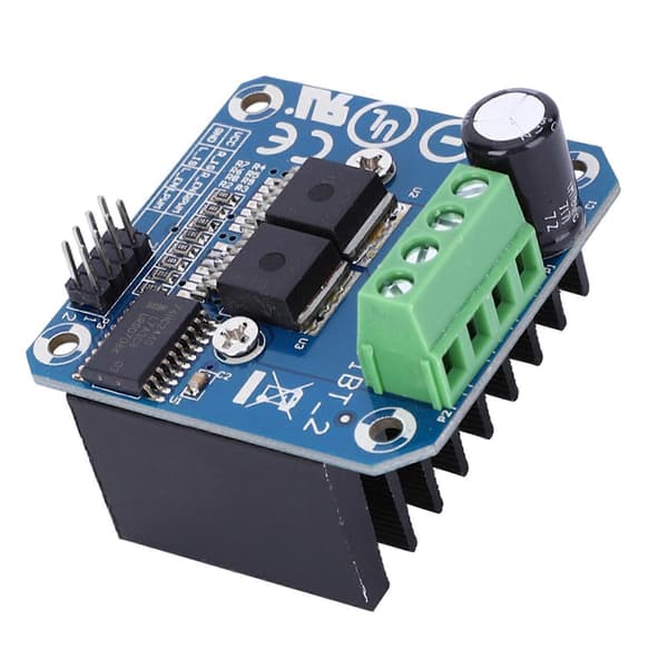 Høyeffekts Motordrivermodul BTS7960 43A for Smartbil Elektriske Komponenter