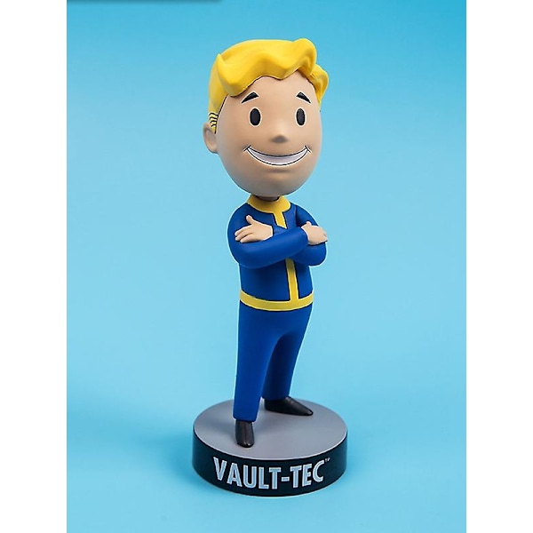 Fallout 4 Vault Boy Bobble Head Pvc Actionfigur Samleobjekt Modellleketøy