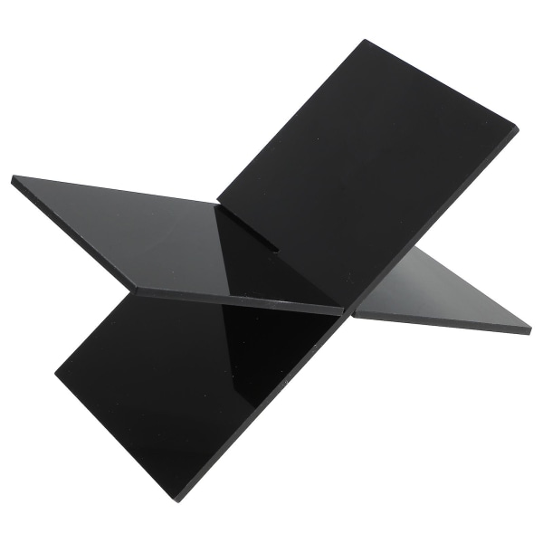 Åben magasin display stand desktop bog holder akryl bog display stand