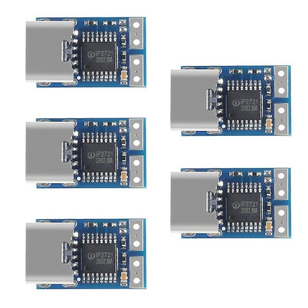 5 st Pdc004-pd Pd Decoy-modul Usb-c Pd 20v Dc Fast spänning Power Trigger-modul 5a Typ-c Hona