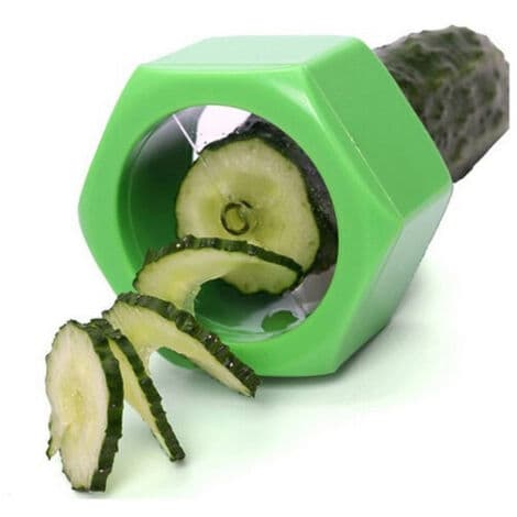 Squash- og grønnsakskutter i spiralform