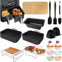 Friteuse Tilbehør - MARSEE - Komplett Sett - Silikon - Rister - Non-stick