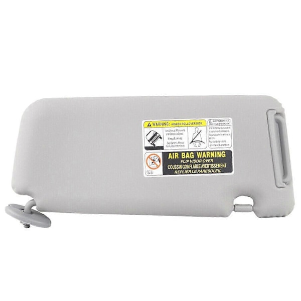 Passer for TOYOTA 2004-2005 RAV4 LH FØRERSIDE GRÅ SOLSKJERM 74320-42420-B0 s20241212811