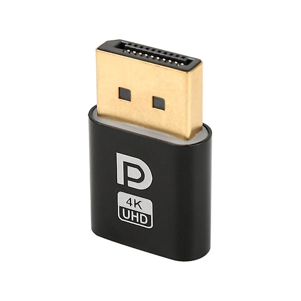 4K Displayport Dummy Plug DP Display Adapter EDID Headless Ghost Emulator Desktop Accessories för P