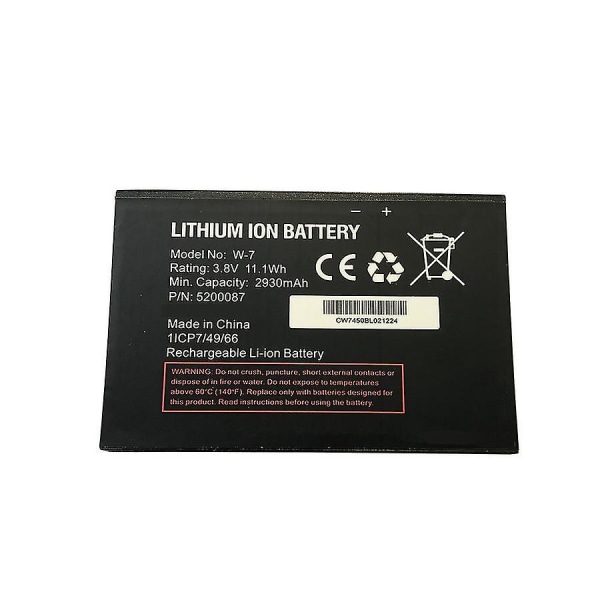 Batteri W-7 for Netgear Aircard 790s trådløs ruter