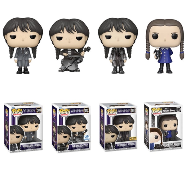 Funko Pop Wednesday Addams Dukke Animert Dekorativ Gave