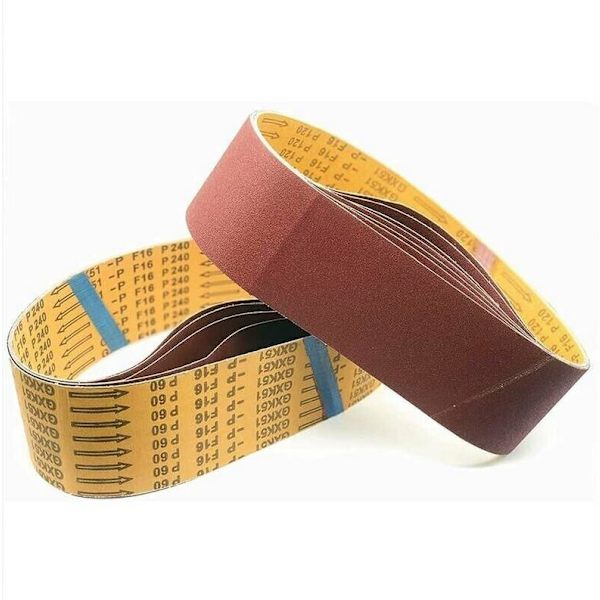 Hiomarakonehihna 100X915 mm - karkeus 240/60/80/120/150/240/400 hiomarakonehihnat (12 kpl)