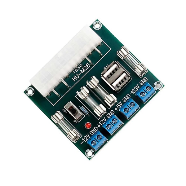 Xh-m229 Computer Powers Adapter Board 24pin Atx Desktop Outlet Modul med Usb Interface Atx Powers