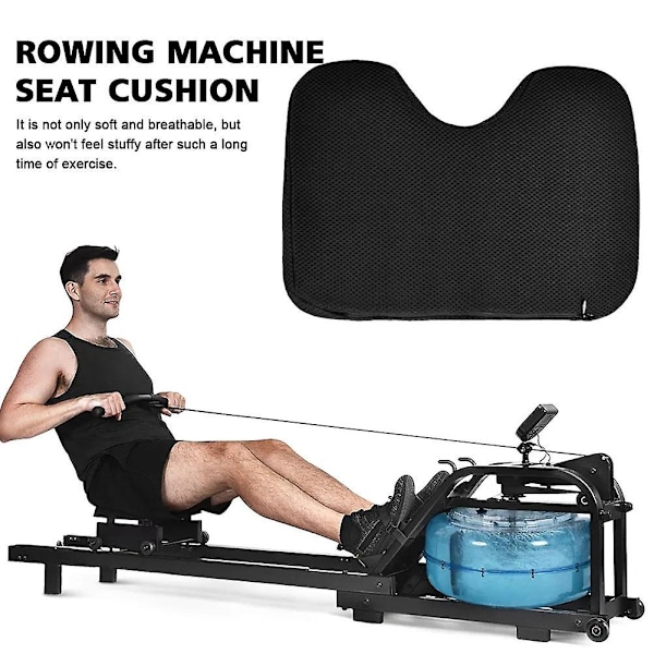 Seterad for romaskin - Mykt sete i minneskum for trening