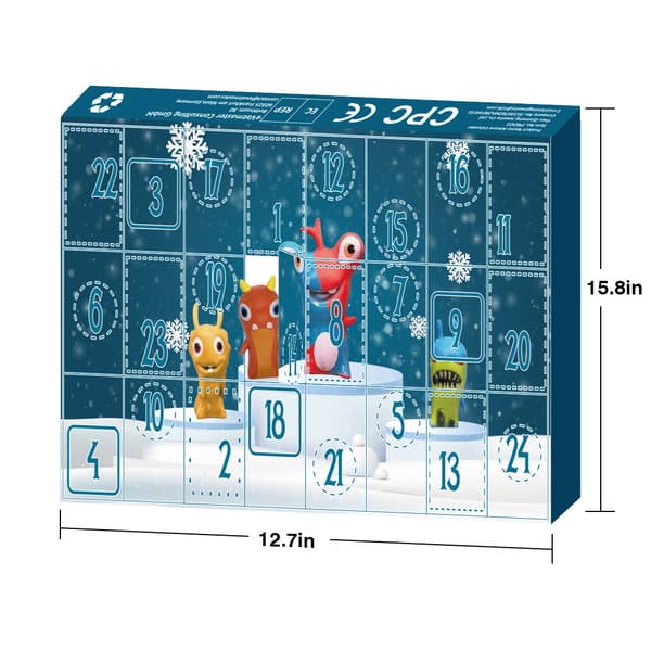 Julkalender Slug Elf Doll Blind Box Jul 24 Dagers Nedtelling Kalender Blind Box