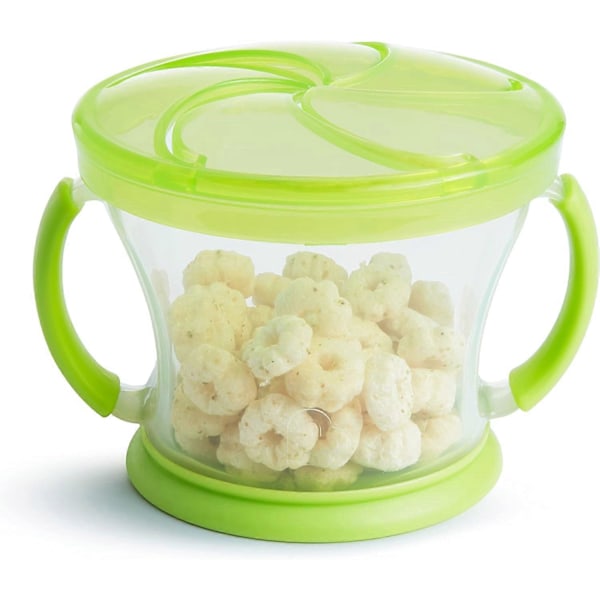 Snackkopper til småbørn, 2 stk. (pakke med 1) blå/grøn