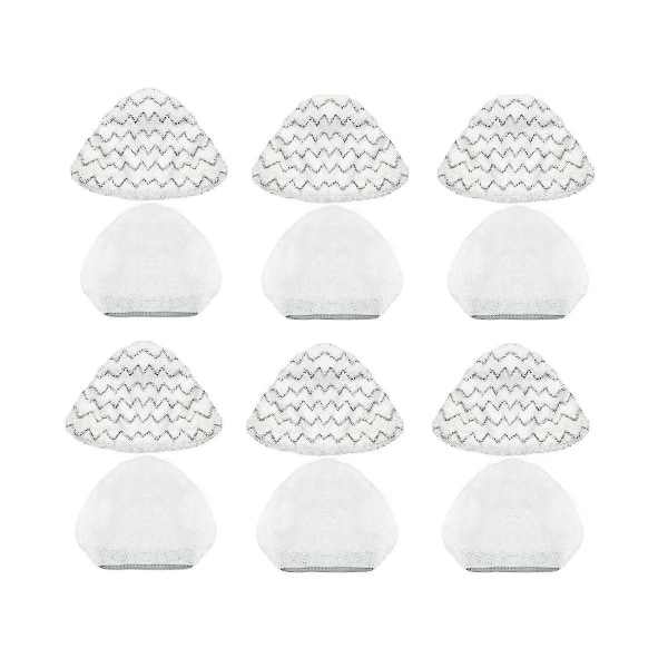 6 set moppdukar för Poweredge 1544z 2078 20781 dammsugare moppdynor