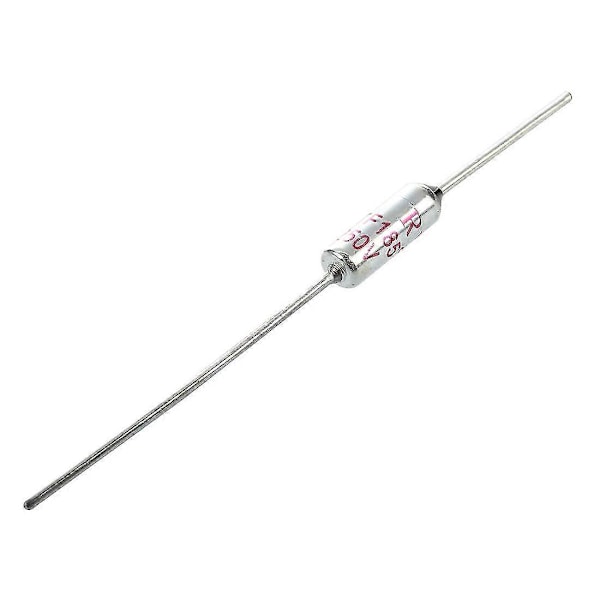 5 stk. kredsløbsafbryder TF 185 Celsius 250V 10A Termiske temperatursikringer
