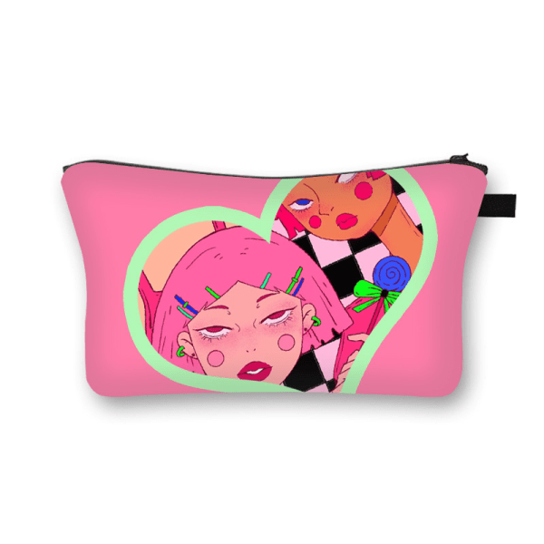 Barbie Princess Söta flickor Cartoon Cosmetic Bag