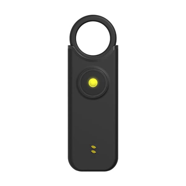 Personal Security Alarm with Keychain Black