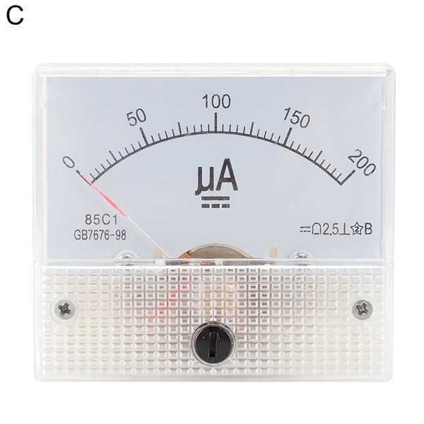 Analoge DC Flush Mount Meters Amperemeter YIY SMCS.9.27