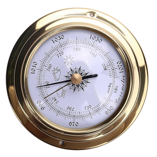 B9193 Multifunktionell Väderstation för Hushåll med Aneroid Barometer