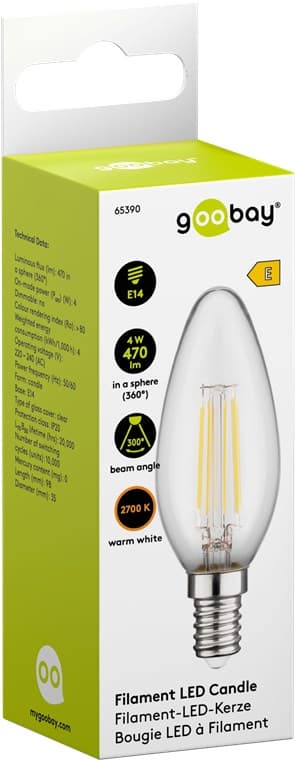 LED-filamenttilamppu, 4 W