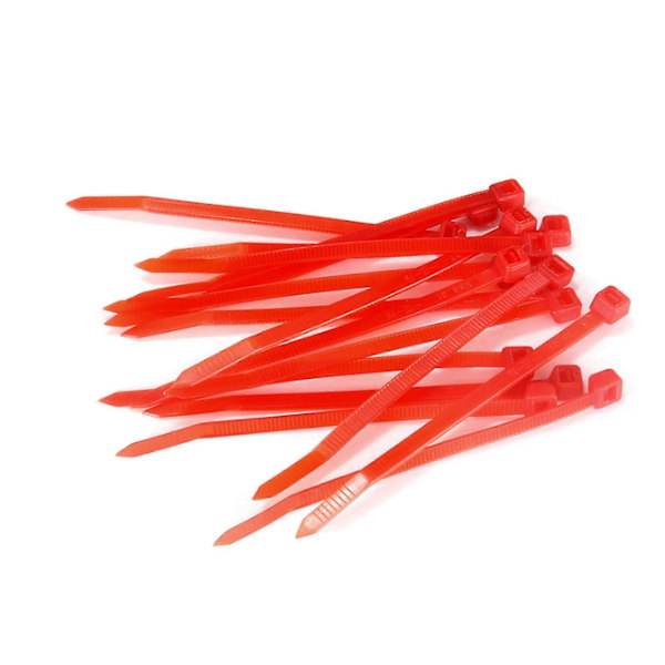 20 st Kabelband Kraftiga 10 cm Ultrastarka Plastband Ersättningstillbehör för Gräsklippare Sladdlös Trimmer Självlåsande Kabelband