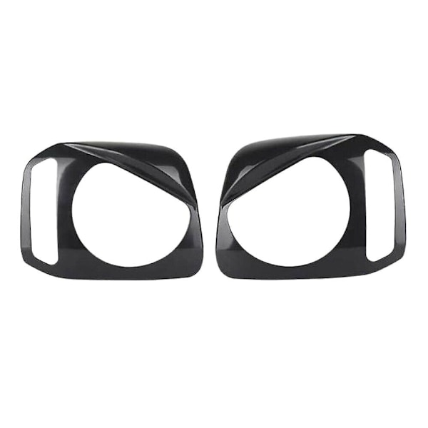Lampe Hætter Stickers Bil Forlygte Lys Lampe Dæksel Pynt Til Jimny Jb23 Jb33 Jb43 1998-2017 Sort