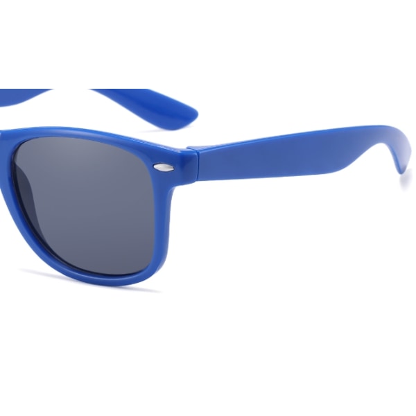 Fashion personlighed solbriller blå 1 stk