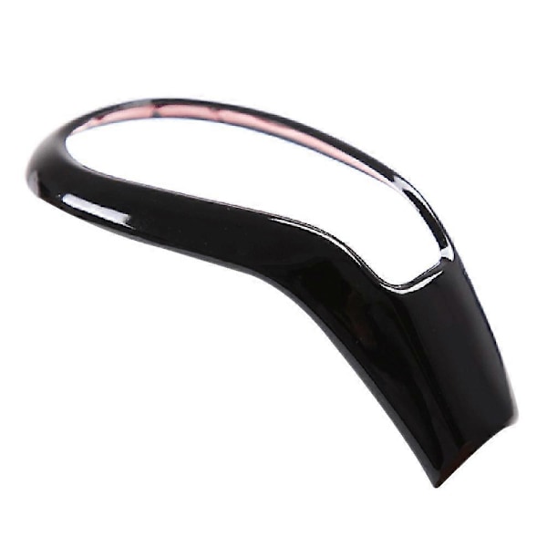 Blank Svart Växelspaksknopp Skydd Trim Växelspaksknopp Växelspaksspak Skydd för XC60 V40 S60 S80 13-18