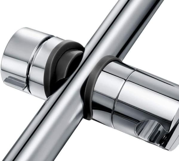 Galvaniseret stigerør til brusepanel - til stangdiameter 18-25mm, 1 stk