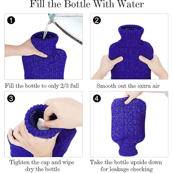 Dww - Termospullo, vuoto termospullo in materiale termoplastico a prova di perdite con morbida copertura in maglia,