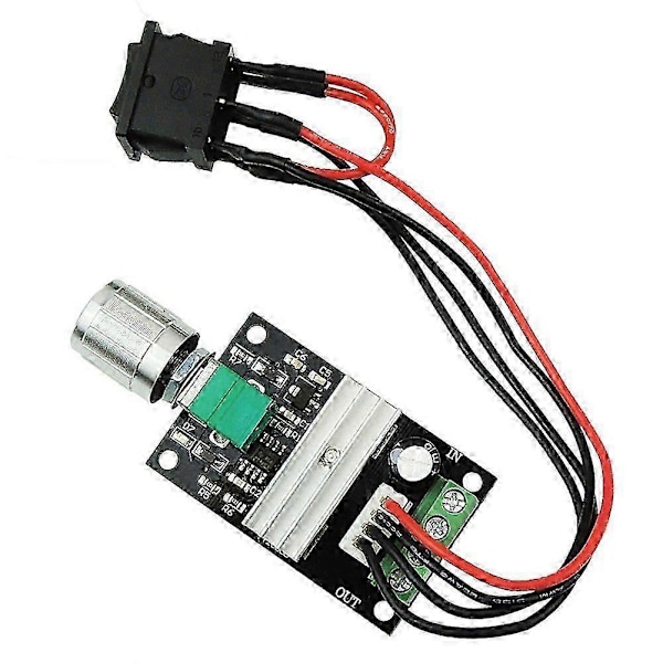 6V 12V 24V 28V 3A 80W DC Motor Hastighetsregulator (PWM) Justerbar Reversibel Strömbrytare 1203BB dc fg2025031700169