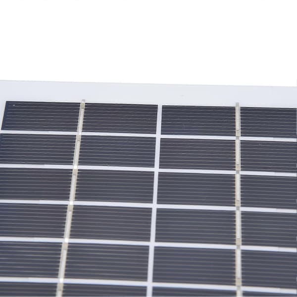 2 stk. Bærbart solcellepanel 2w 6v Mini solceller Høy konverteringseffektivitet for husholdningsbelysningssystem