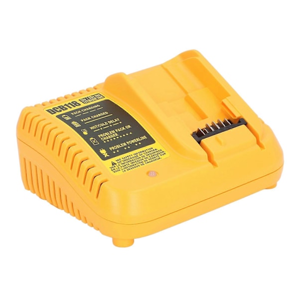 DCB118 Elværktøjsoplader Erstatning 20V Lithium Ion Batterioplader til DCB118 DCB105 DCB015 DCB112 til DCB206 DCB606 DCB609 DCB204 DCB612 DCB201 Ye