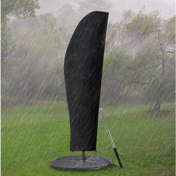 Stort 280 cm udkraget parasoltag